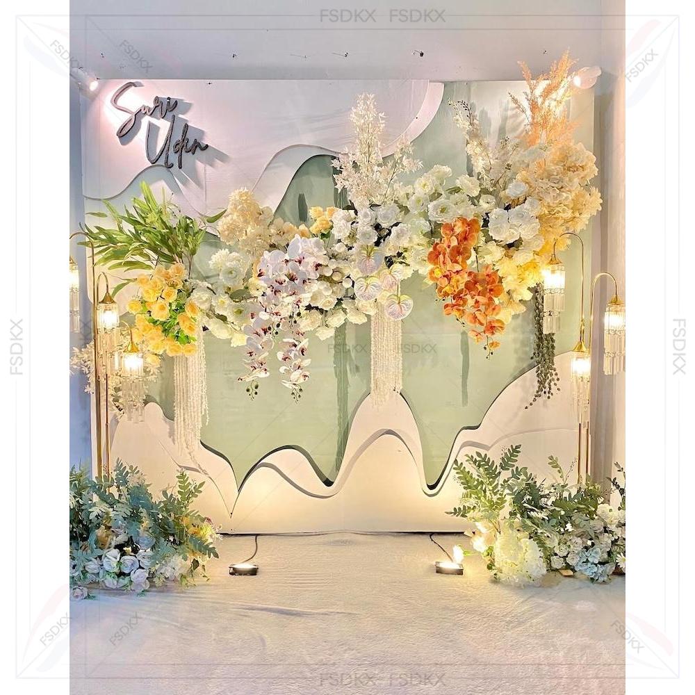 خلفية زفاف فاخرة من الأكريليك  - مراجعة Wedding Supply Factory وسعره