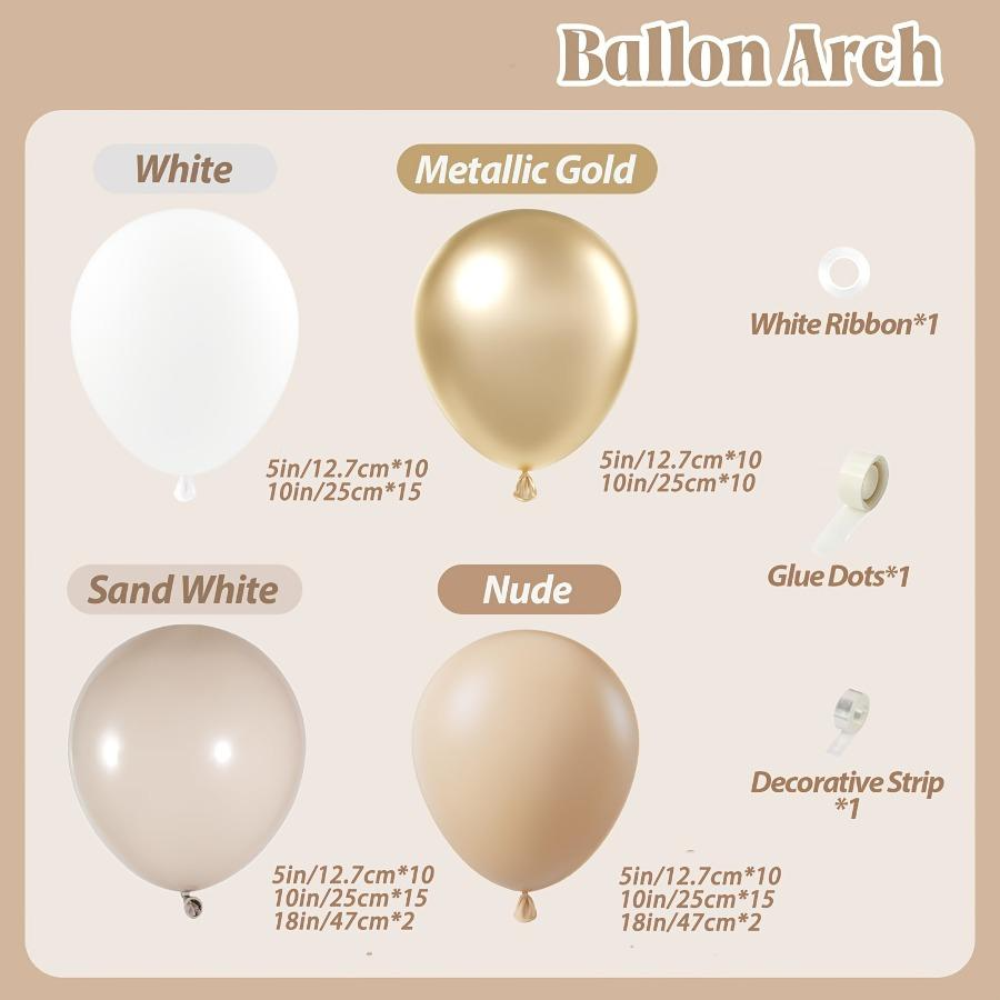 طقم قوس بالونات من 102 قطعة با - مراجعة Wedding Day Supply Kit وسعره