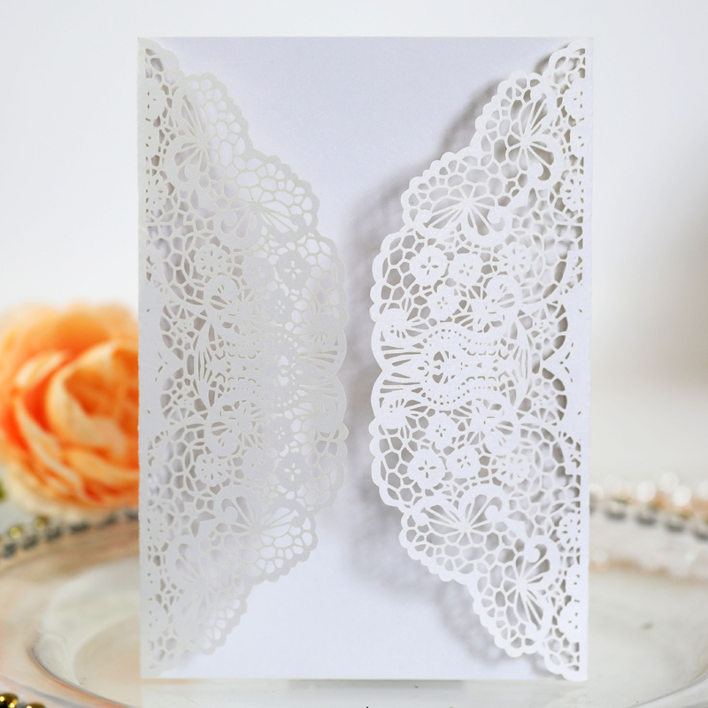 ٥٠ قطعة/مجموعة بطاقات دعوة زفا - مراجعة Wedding Supply Business وسعره