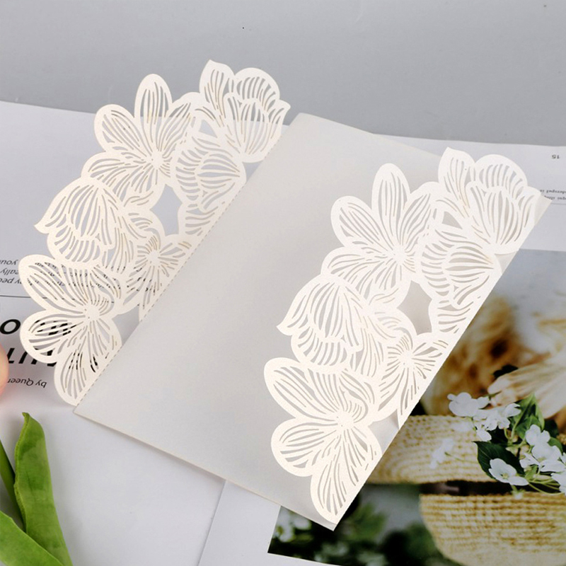 ٥٠ قطعة/مجموعة بطاقات دعوة زفا - مراجعة Wedding Supply Business وسعره