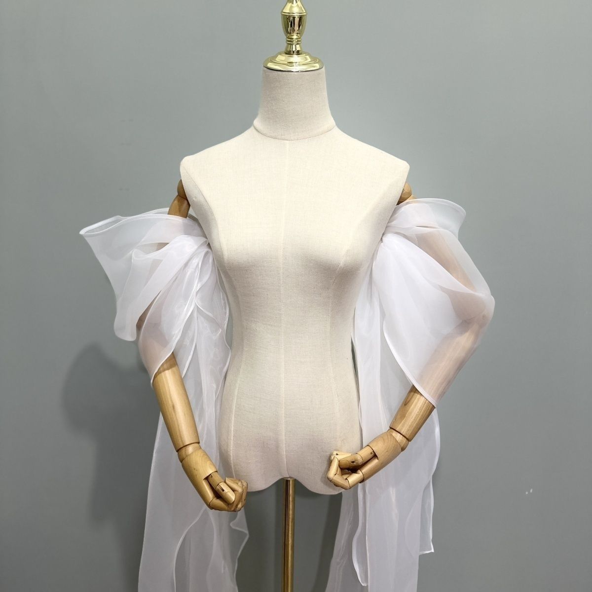 أكمام زفاف قابلة للفصل من الأو - مراجعة Wedding Dress Supply وسعره