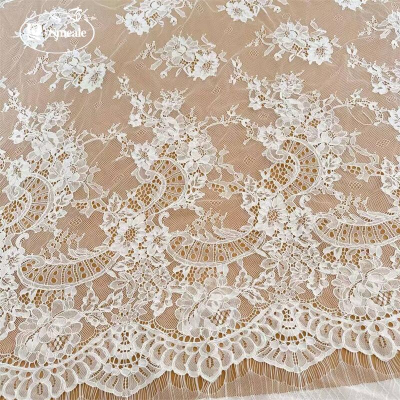 3 أمتار. قماش دانتيل مطرز يدوي - مراجعة Wedding Dress Supply وسعره