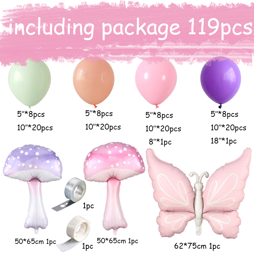 طقم قوس بالونات على شكل فطر وف - مراجعة Wedding Day Supply Kit وسعره