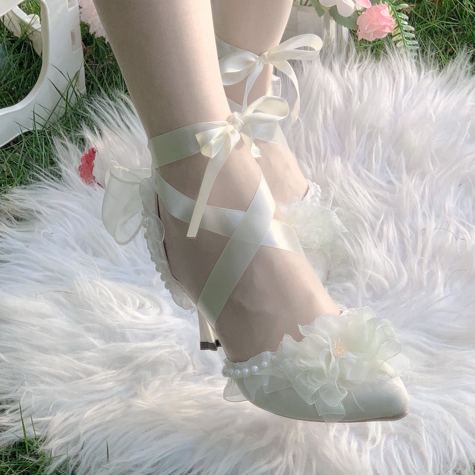 أحذية نسائية بكعب أنيق، أحذية  - مراجعة Wedding Dress Supply وسعره