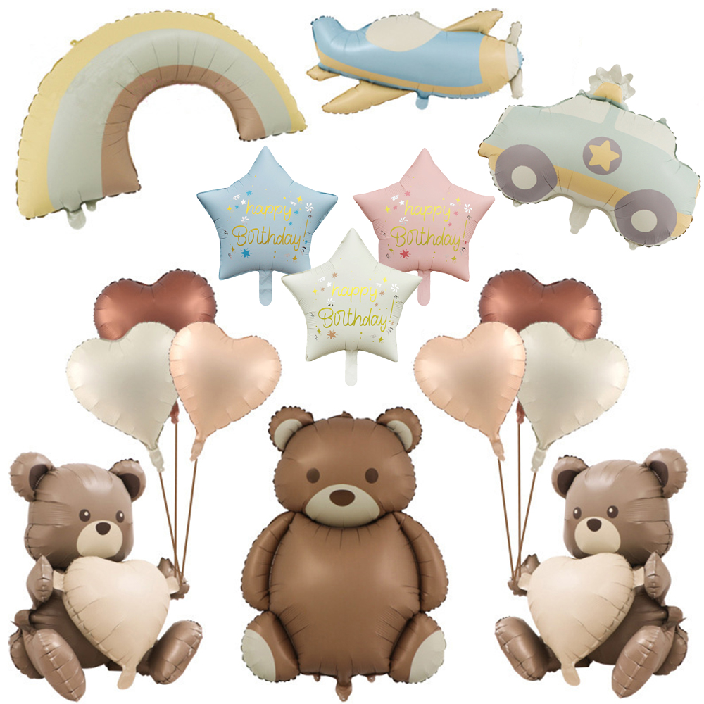 كبير ماتي الدب البني احباط بال - مراجعة Confetti Balloon Set وسعره