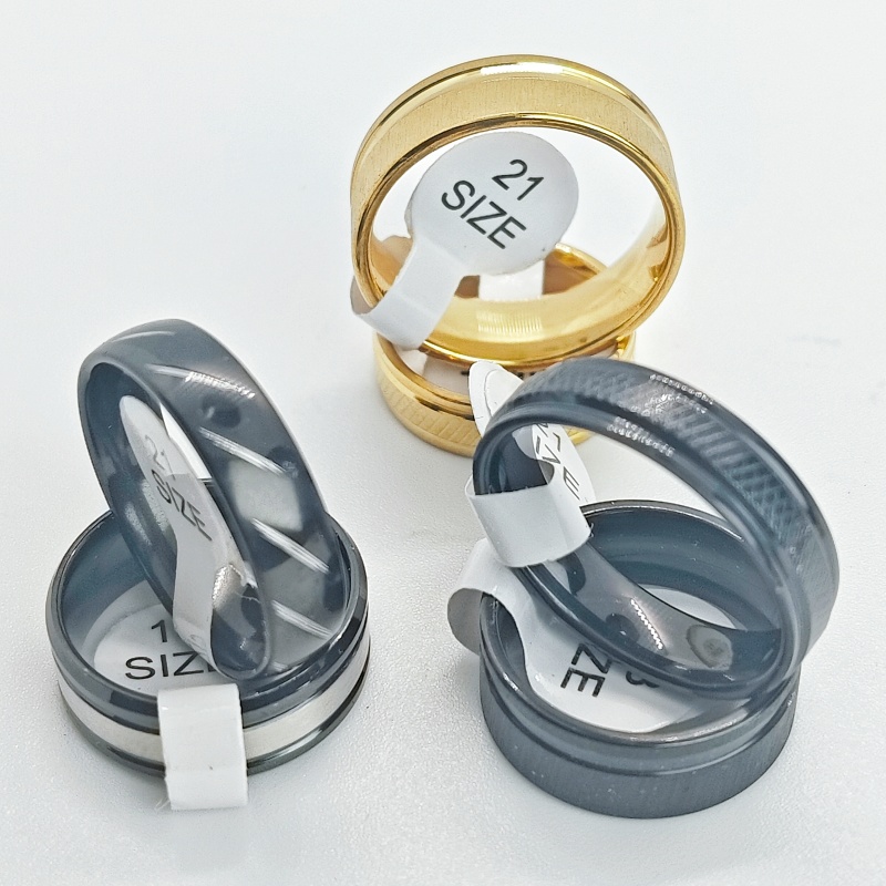 جملة 18 قطعة من خواتم الستانلس - مراجعة Wedding Supply Resale وسعره